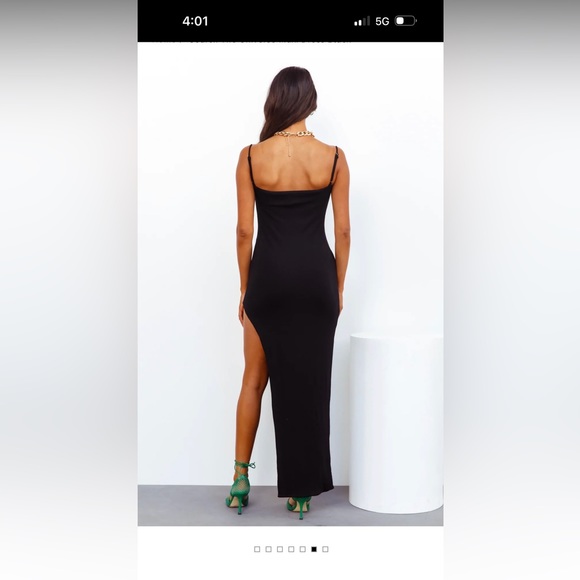 hello molly long slit dress for sale! - Picture 2 of 2